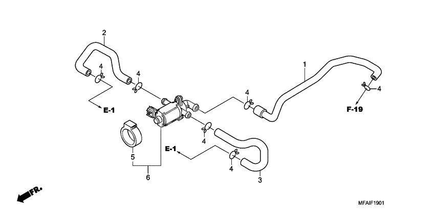 Air injection control valve