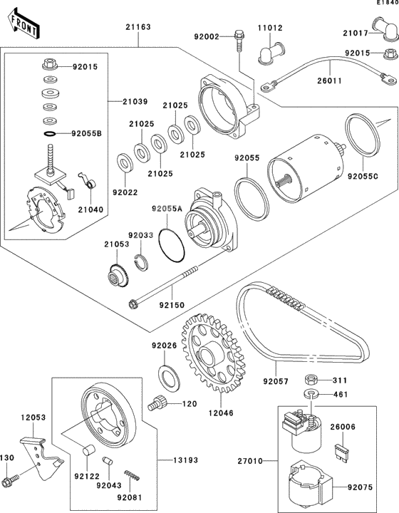 Starter motor