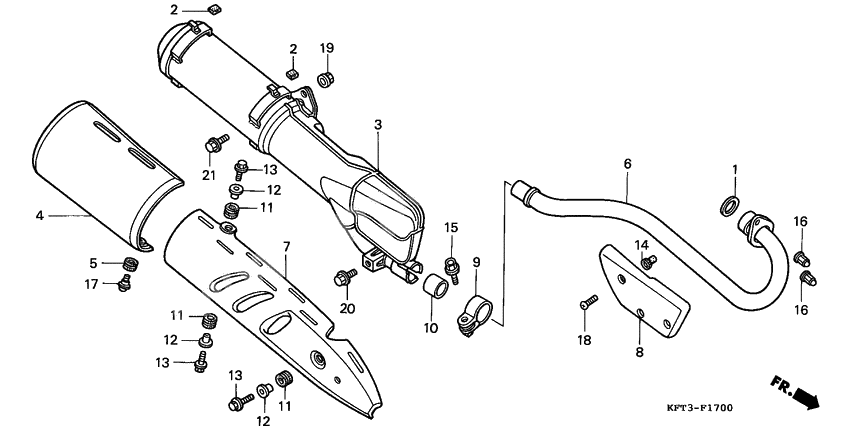 Exhaust muffler
