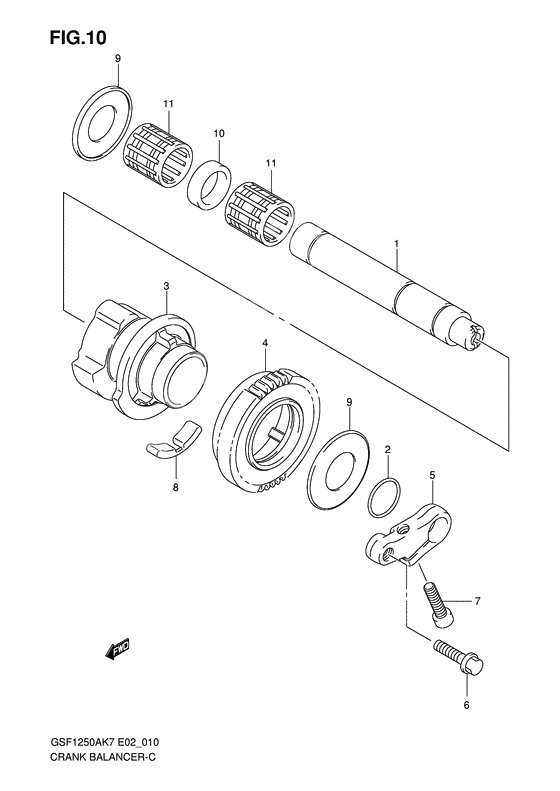 Crank balancer