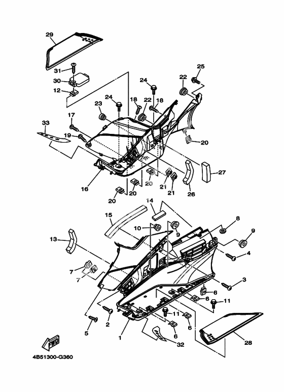 Подножки & подставка 2
