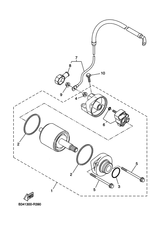 Стартер электрический