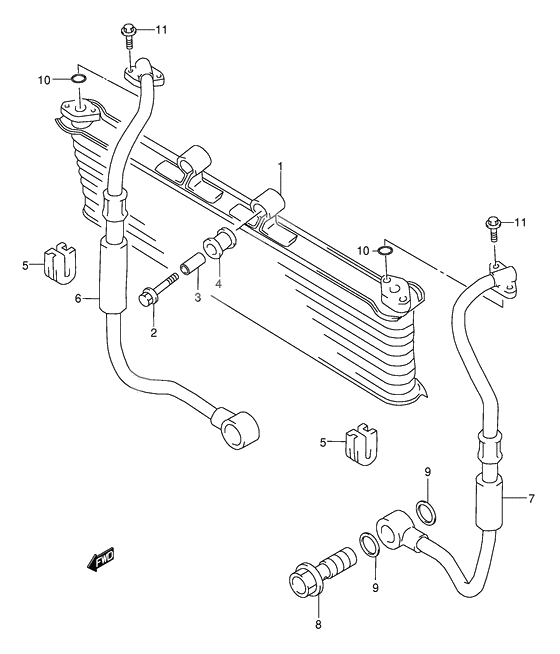 Oil cooler