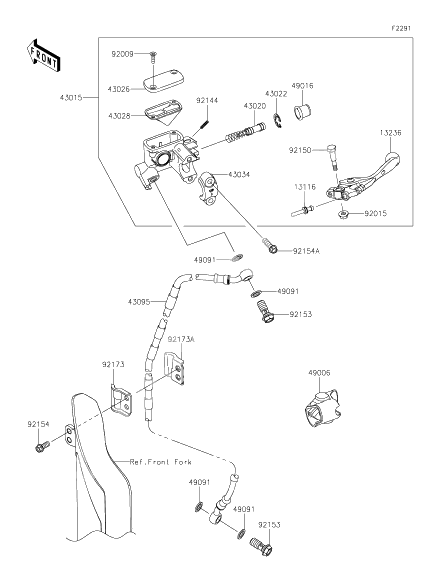 Front Master Cylinder