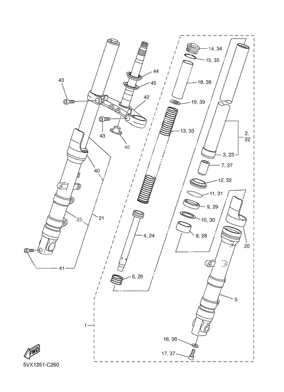 Front fork