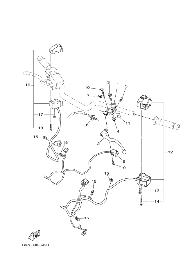 Handle switch & lever