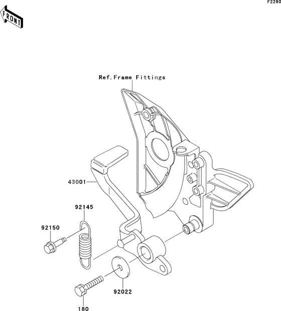 Brake pedal