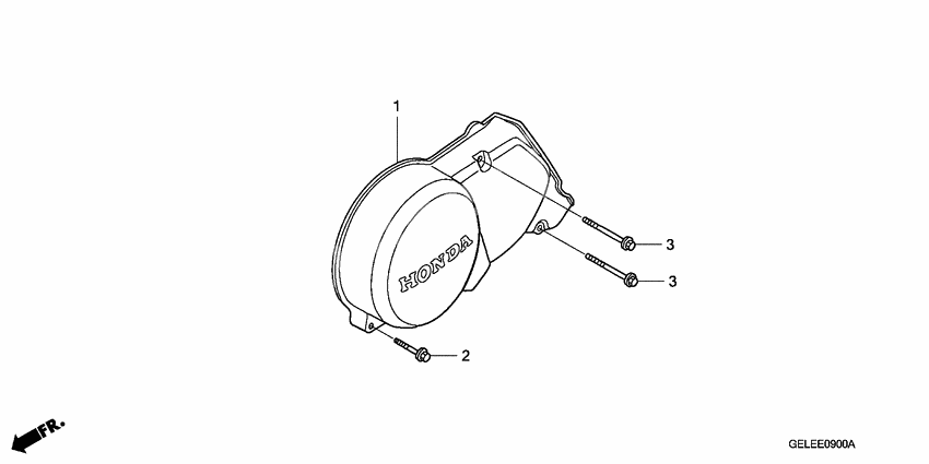 Left crankcase cover