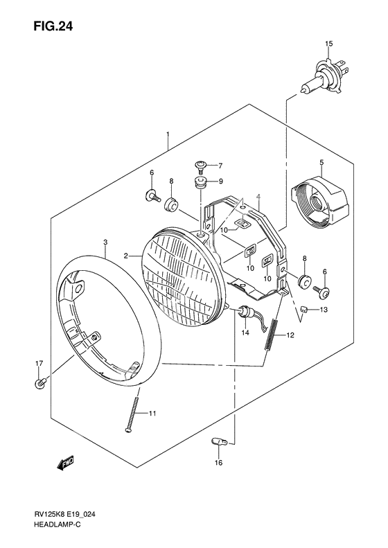 Headlamp              

                  E2