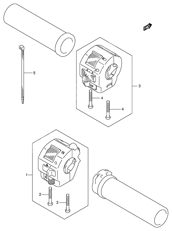 Handle switch              

                  Model k4/k5