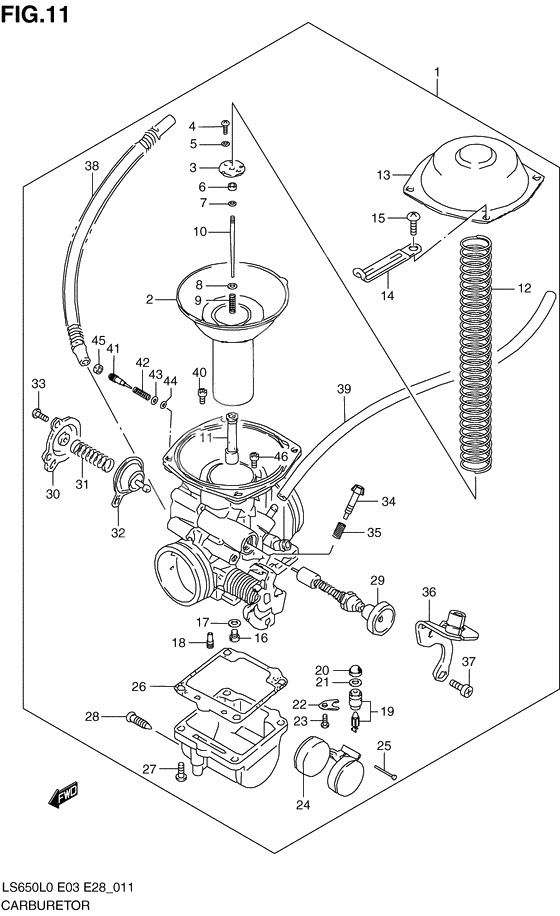 Carburetor assy