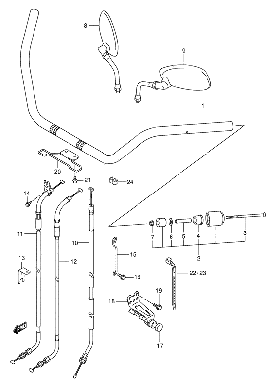 Handlebar              

                  Model k1/k2/k3/k4