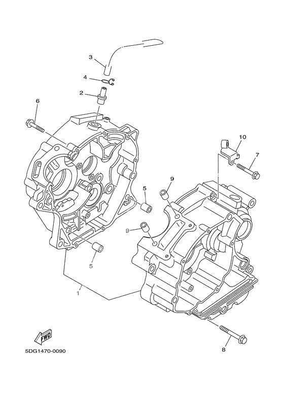 Картер двигателя