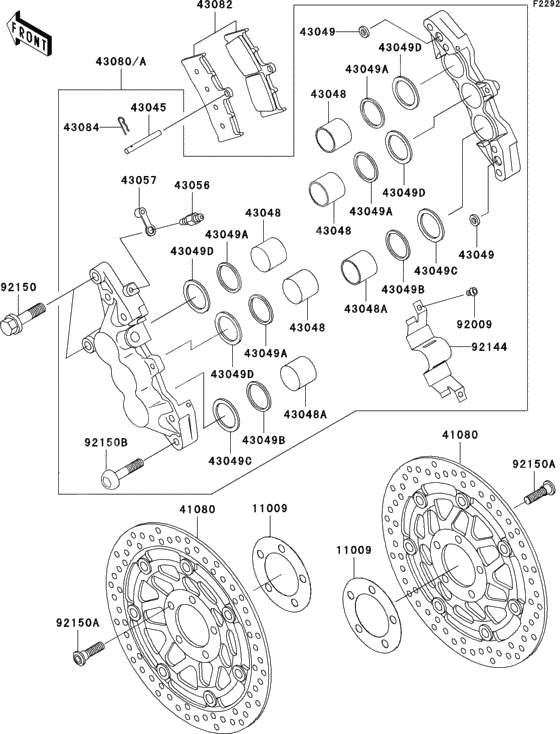 Front brake