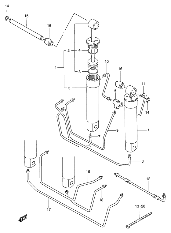 Trim cylinder