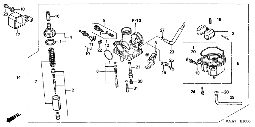 Carburetor assy