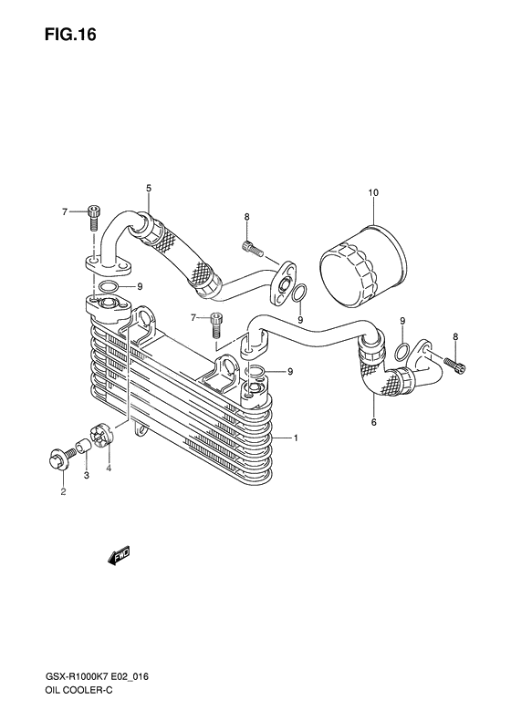 Oil cooler