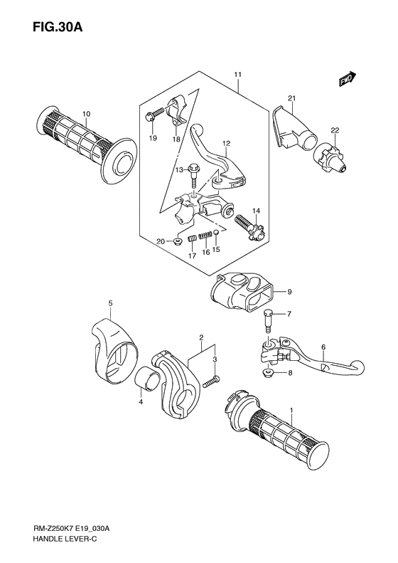 Handle lever              

                  Model k8/k9