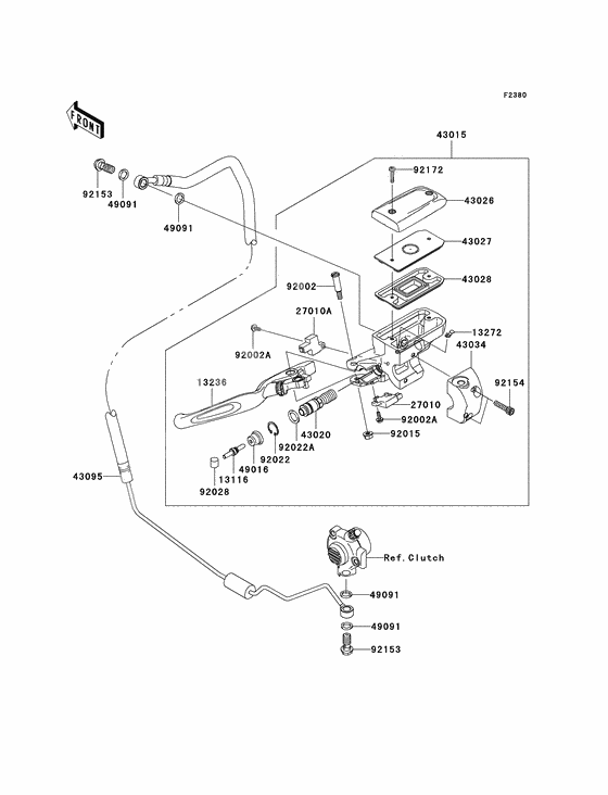 Clutch master cylinder