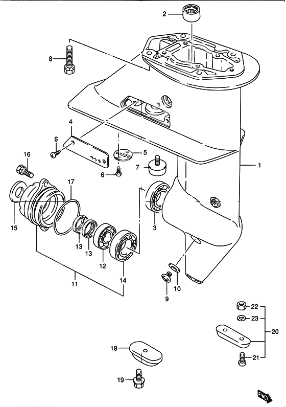 Gear case