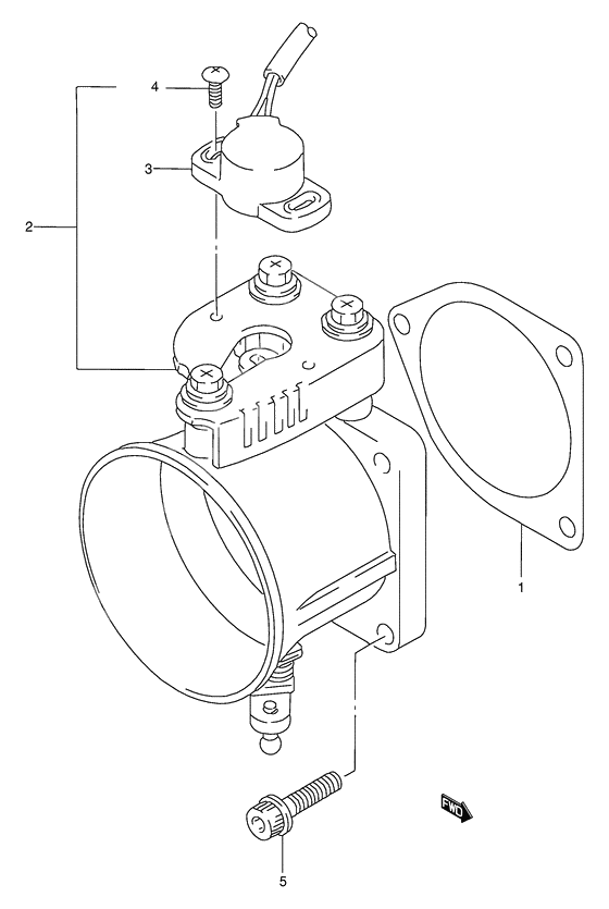 Throttle assy