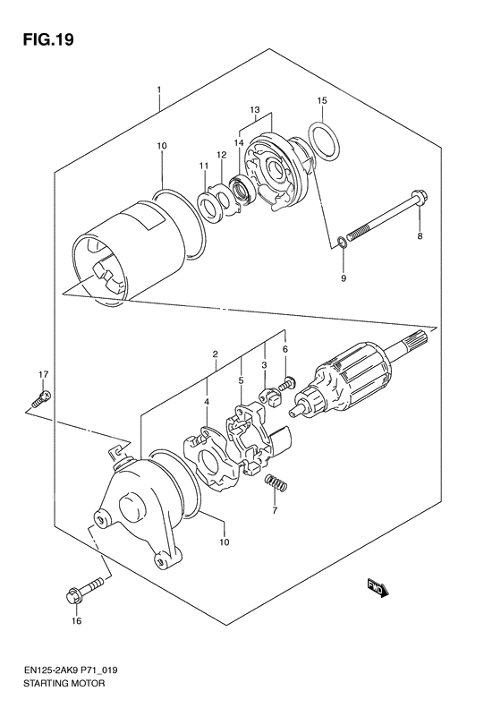 Starting motor              

                  Daichokou