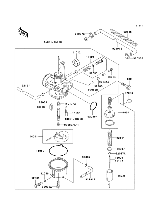 Carburetor assy