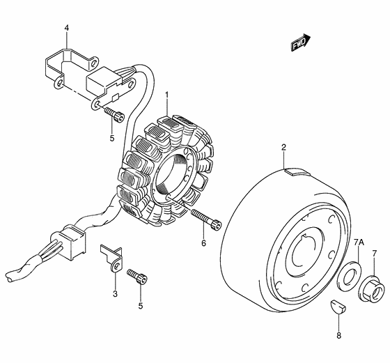 Magneto              

                  Dr-z400ey/ek1/ek2/ek3/ek4