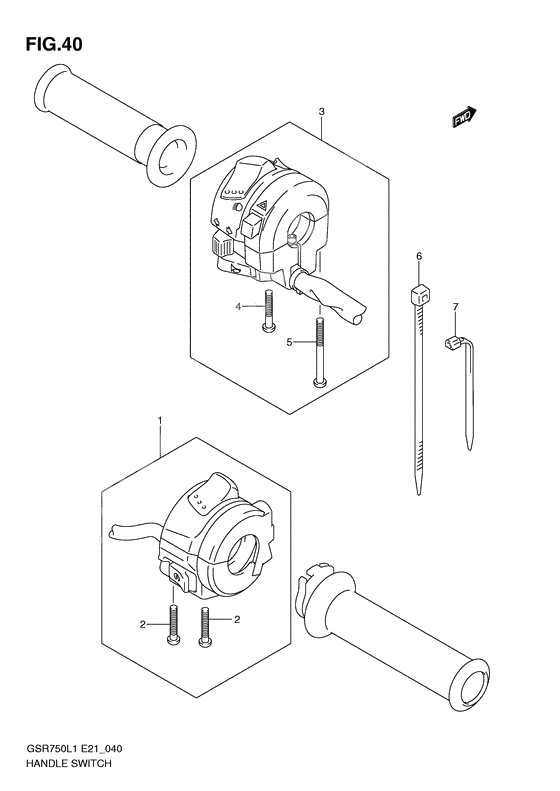 Handle switch