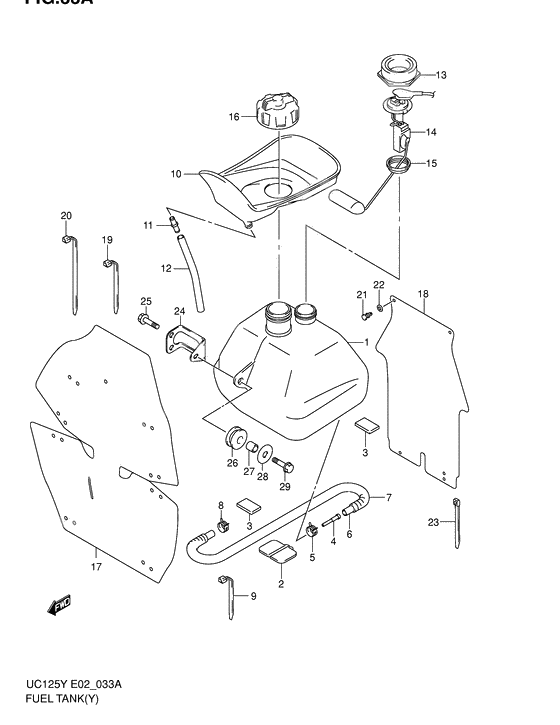 Tank fuel              

                  Model y/k1