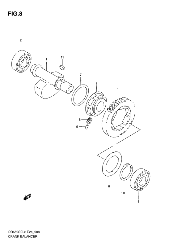 Crank balancer