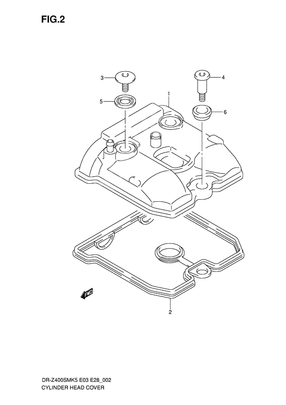 Cylinder head cover