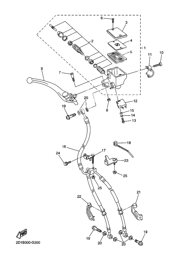 FRONT MASTER CYLINDER