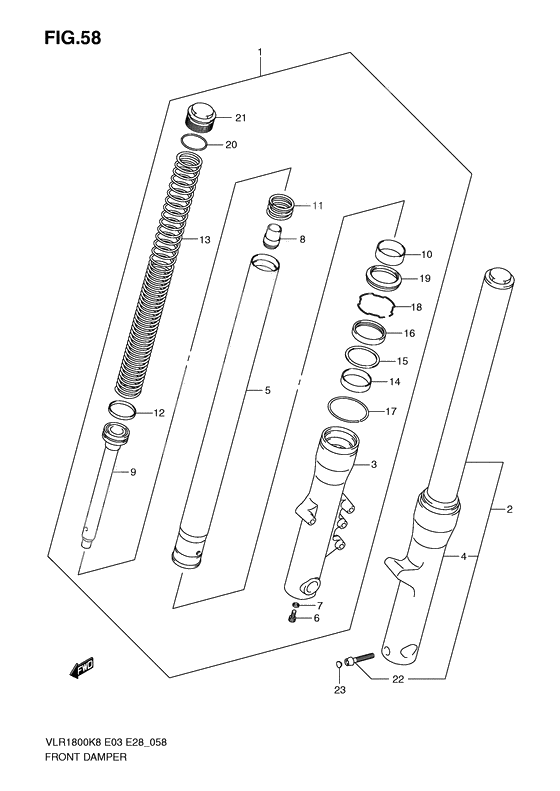 Front damper