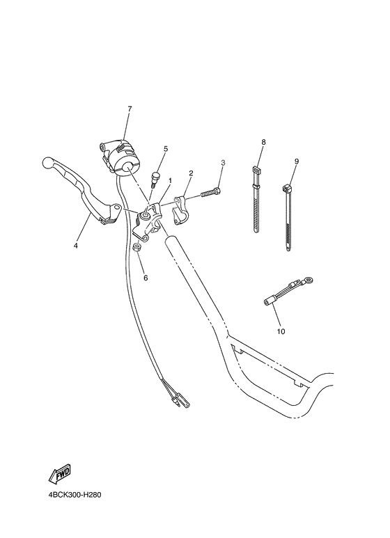 Handle switch & lever