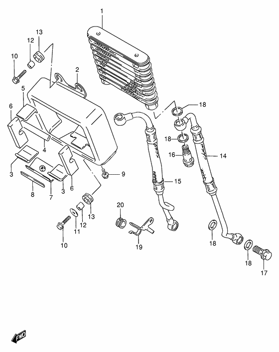 Oil cooler