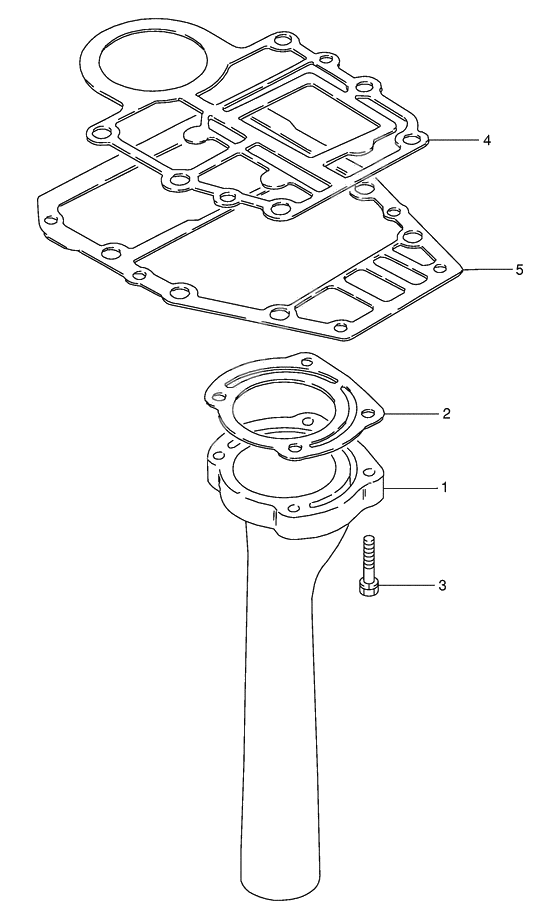 Exhaust tube