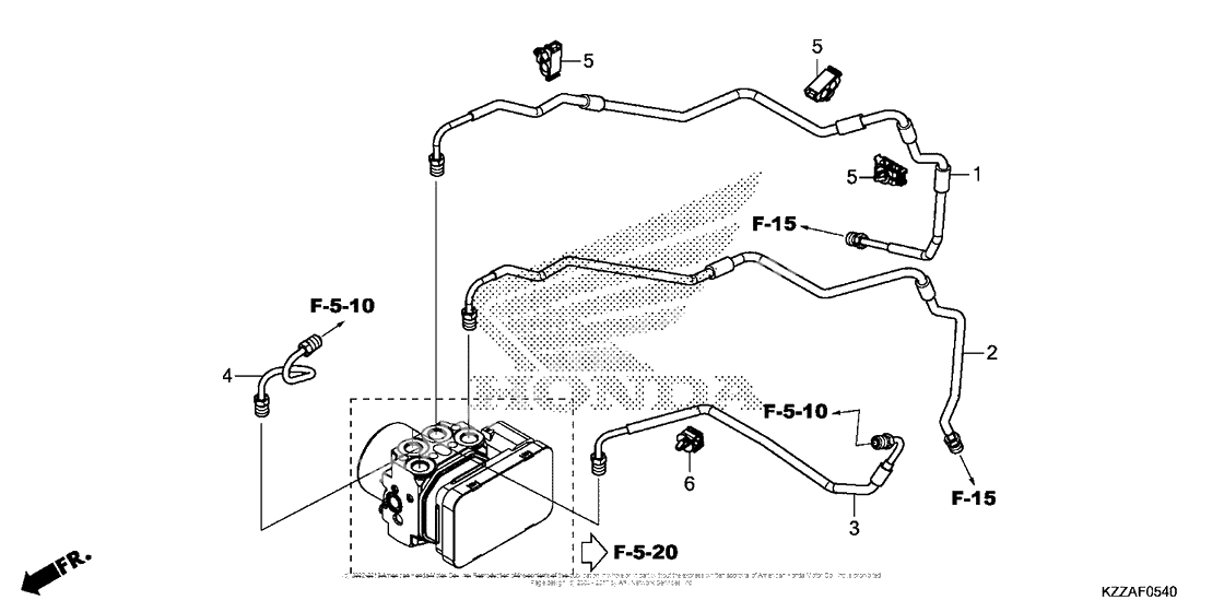 Brake pipe