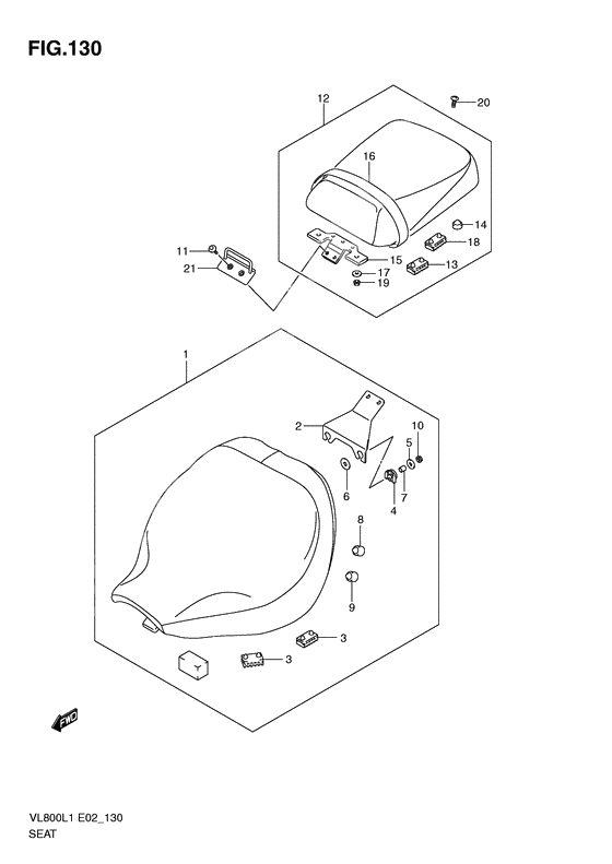 Seat              

                  Vl800l1 e19