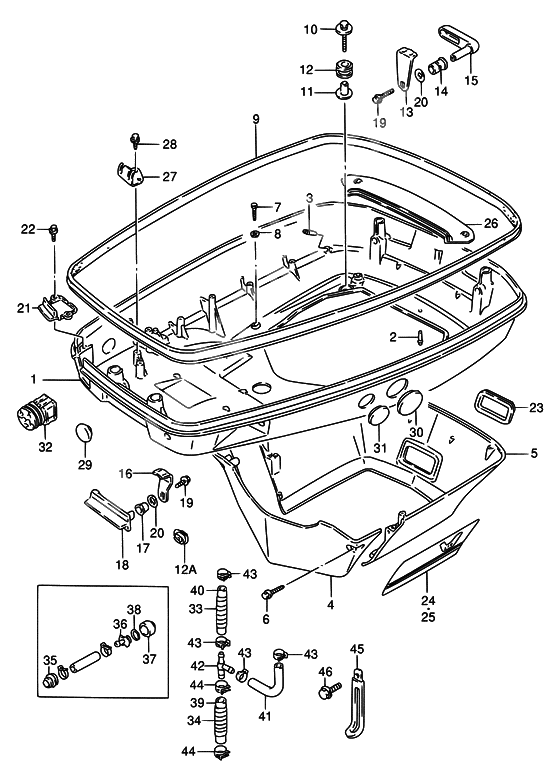 Lower cover