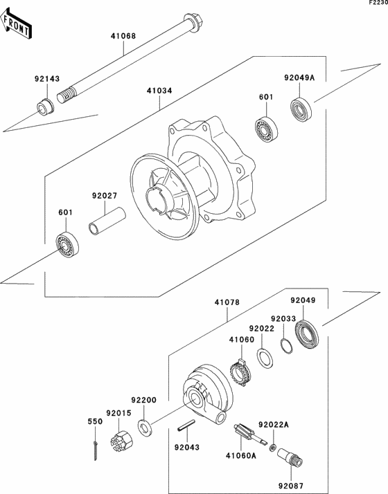 Front wheel