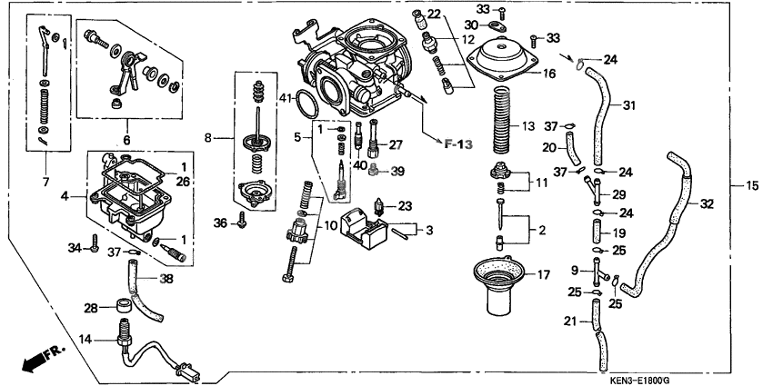 Carburetor assy