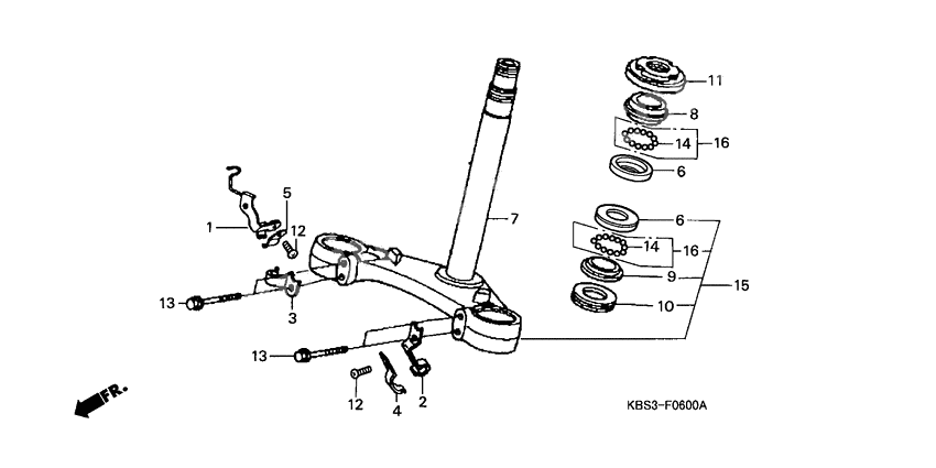 Steering stem