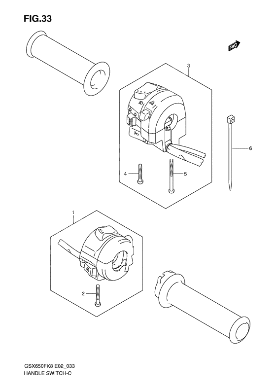 Handle switch