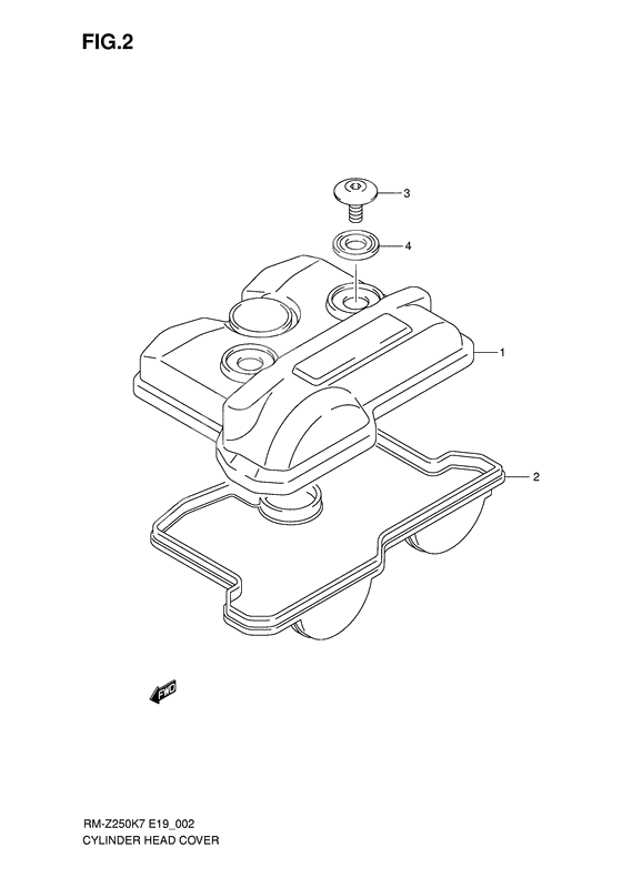 Cylinder head cover