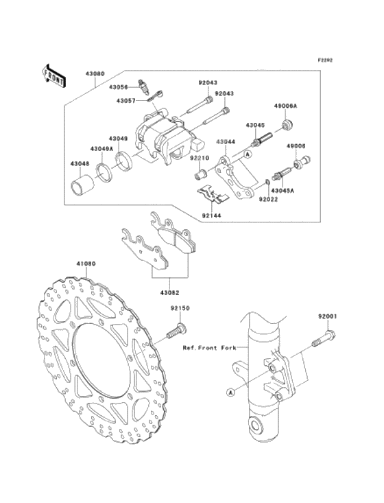 Front brake