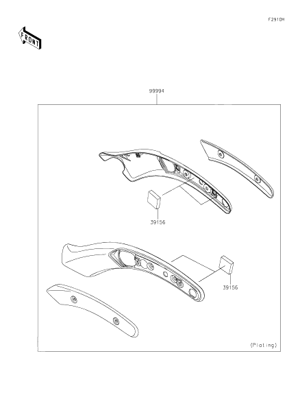 Accessory  (fender strut cover)