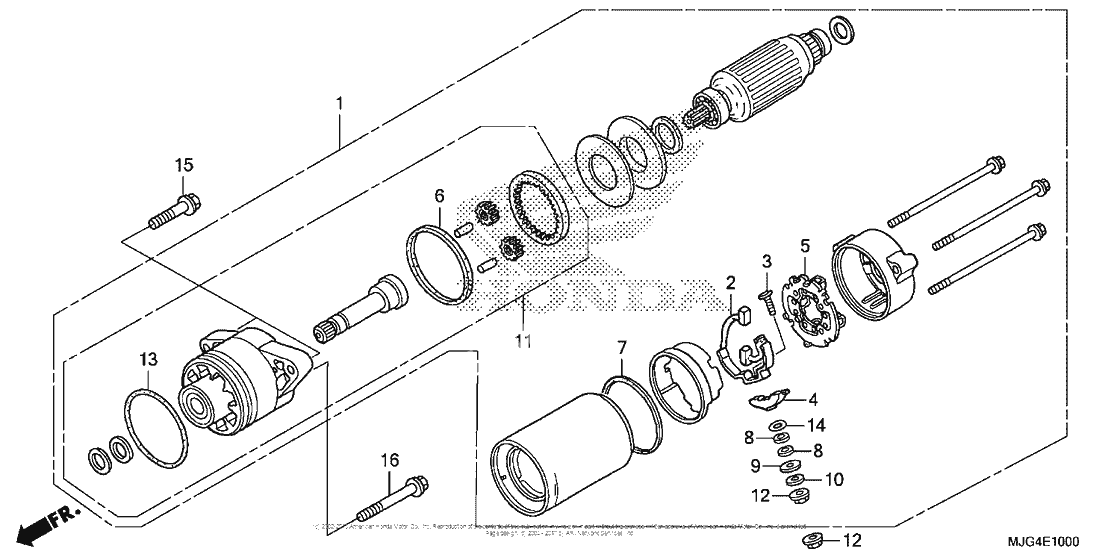 Стартер электрический