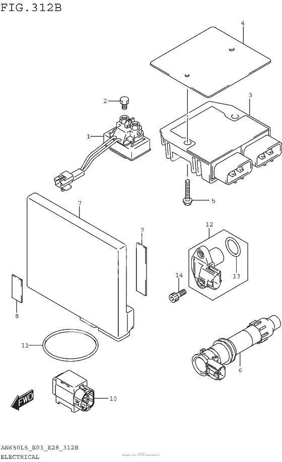 Электрооборудование (An650L5 E33)