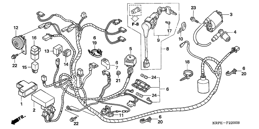 Harness wire